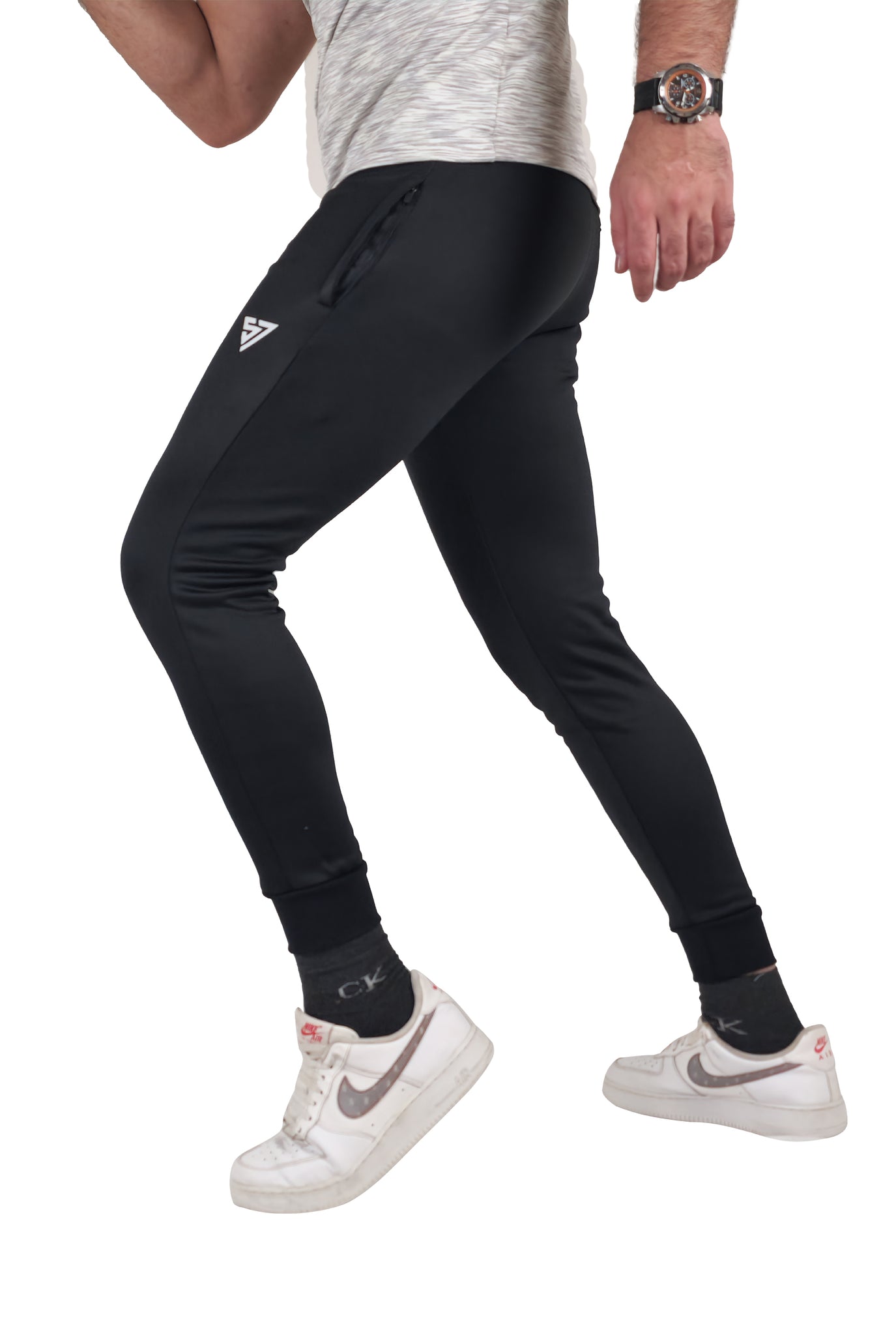 FitForce Trouser Black (SlimFit) - SUNAZAA