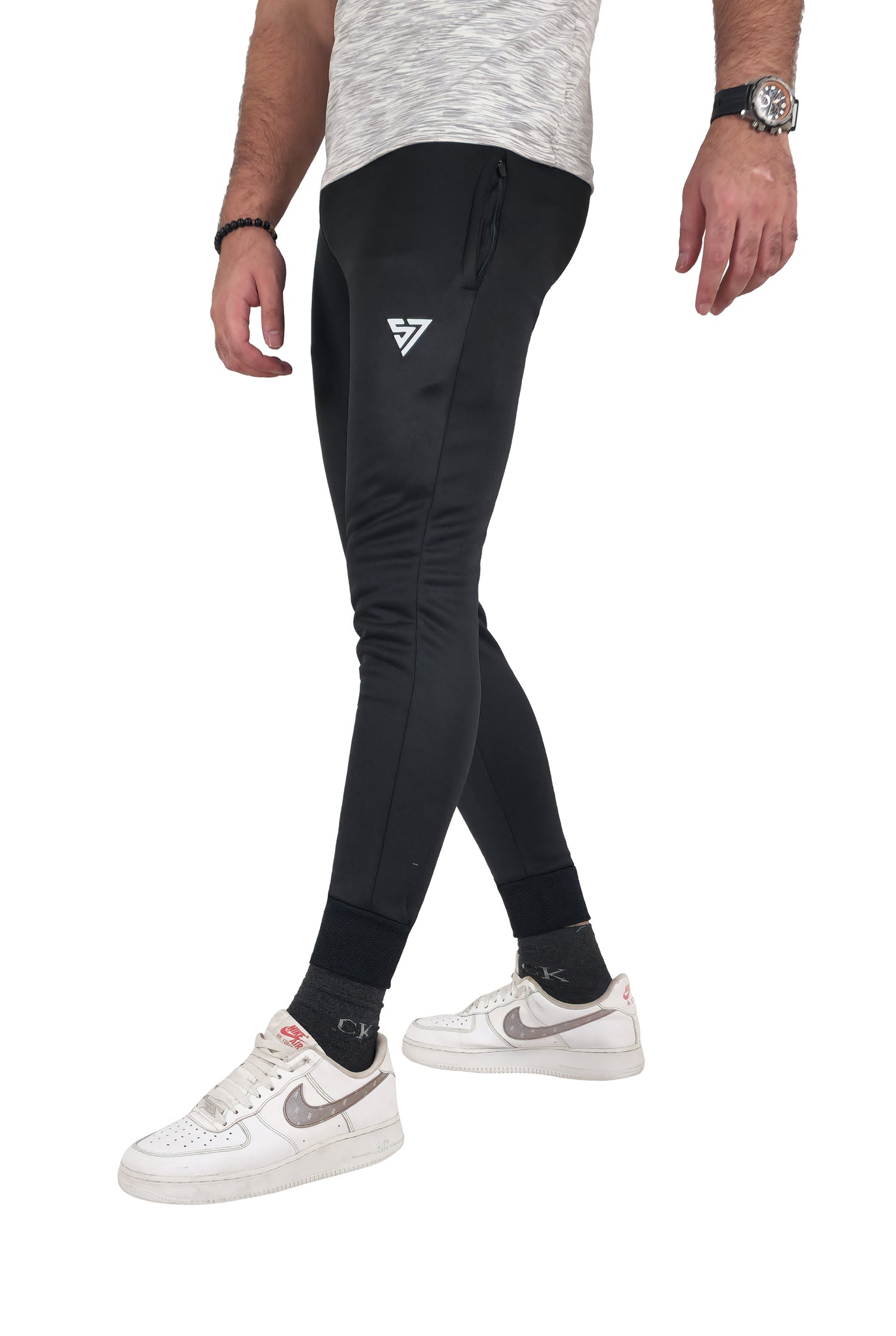 FitForce Trouser Black (SlimFit) - SUNAZAA