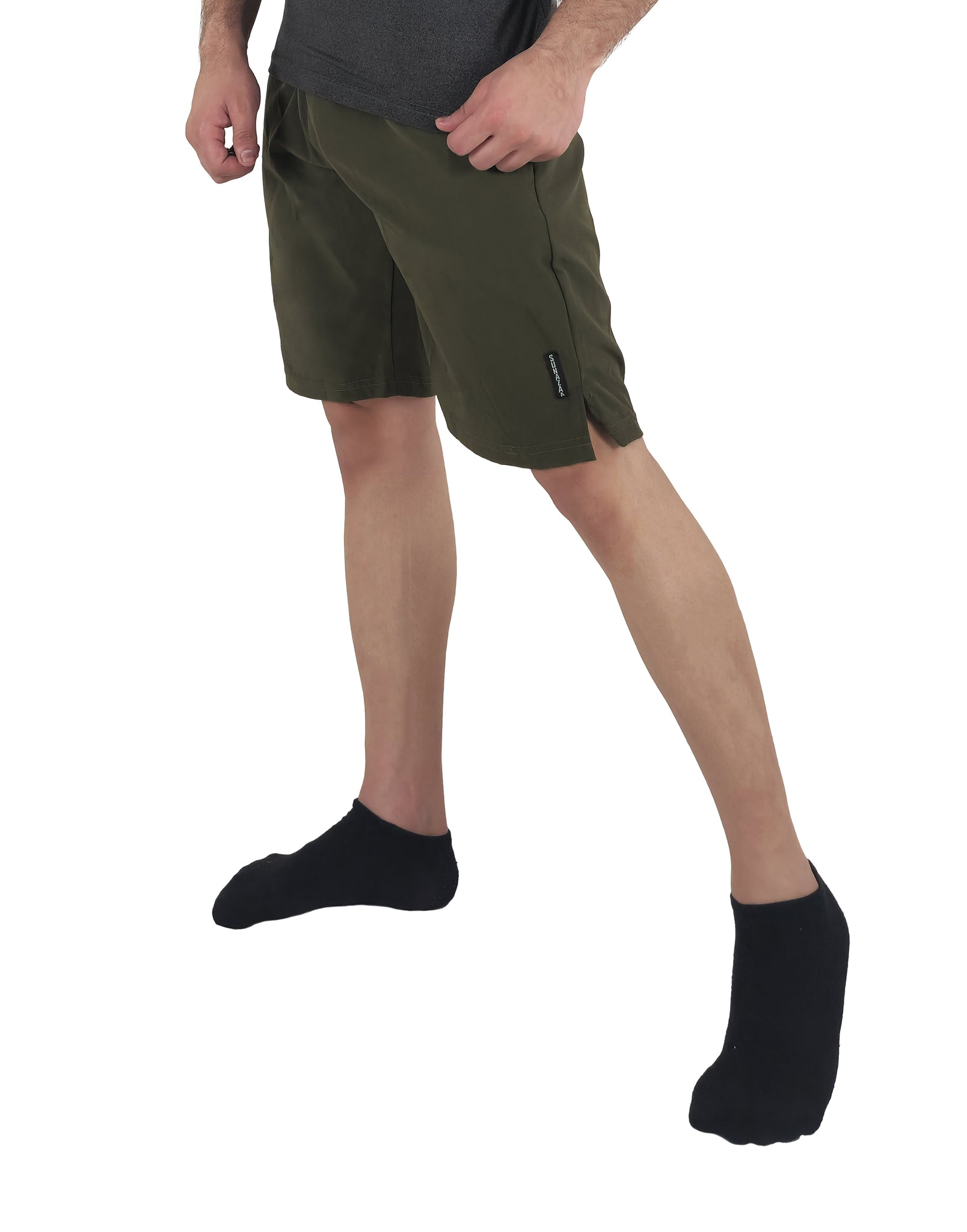 Swyft-Cool Shorts Olive Green - SUNAZAA