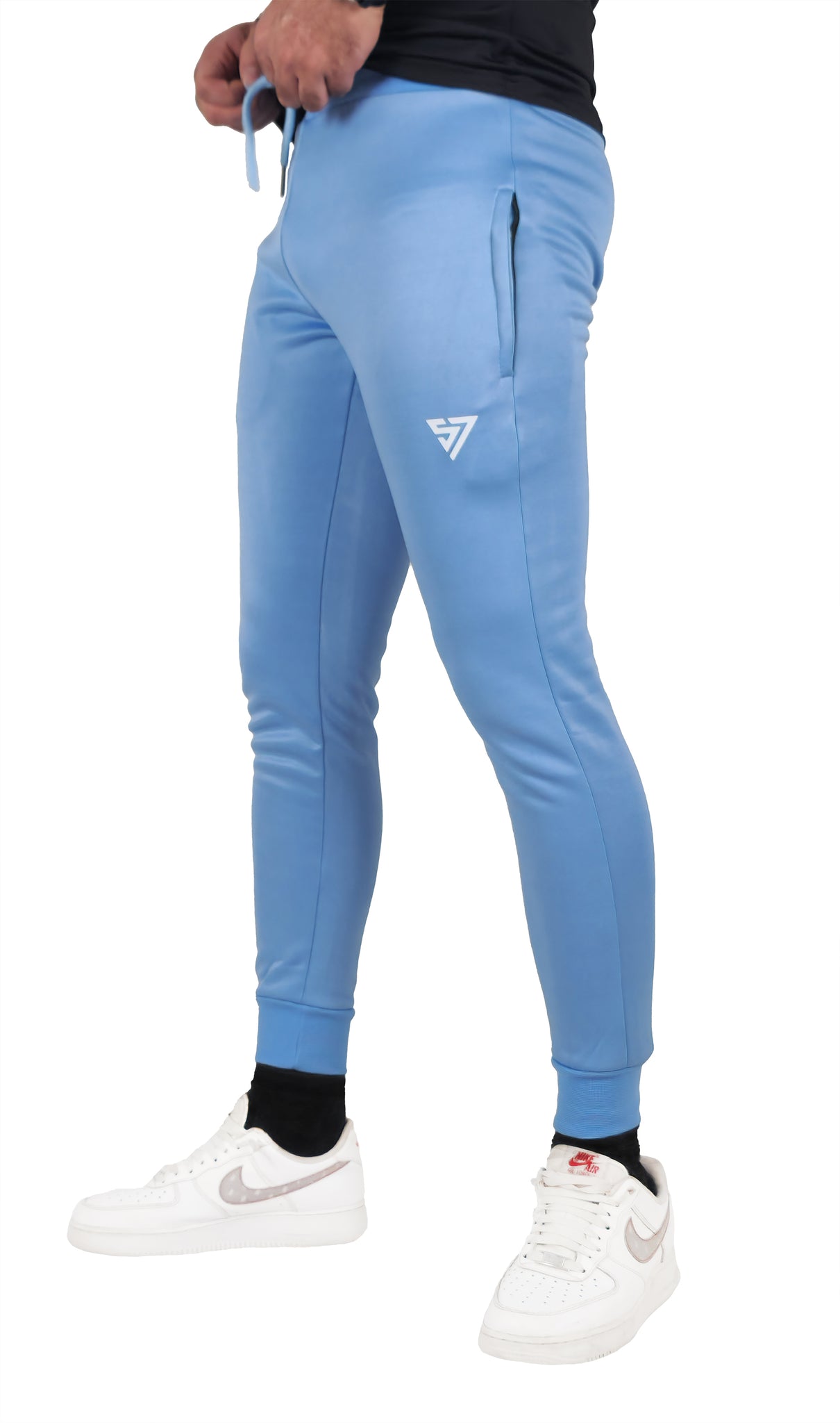 FitForce Trouser Cyan (SlimFit) - SUNAZAA